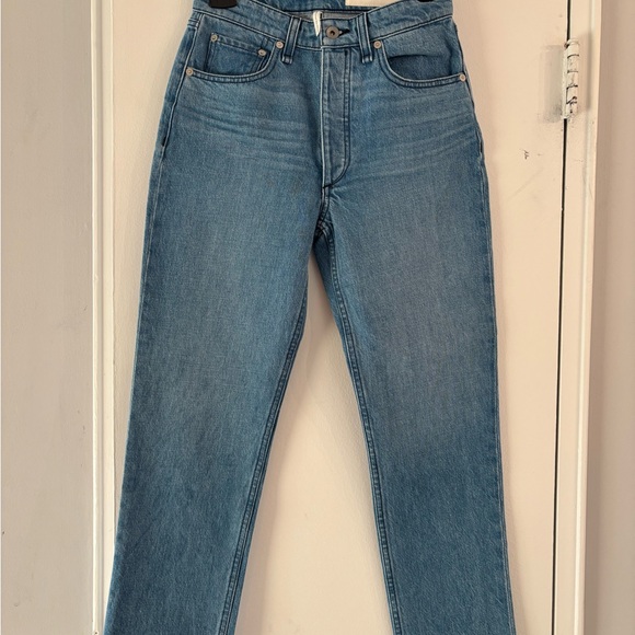 Rag and Bone Women's Blue Jeans High Rise Ankle Cigarette 25 - Picture 2 of 7